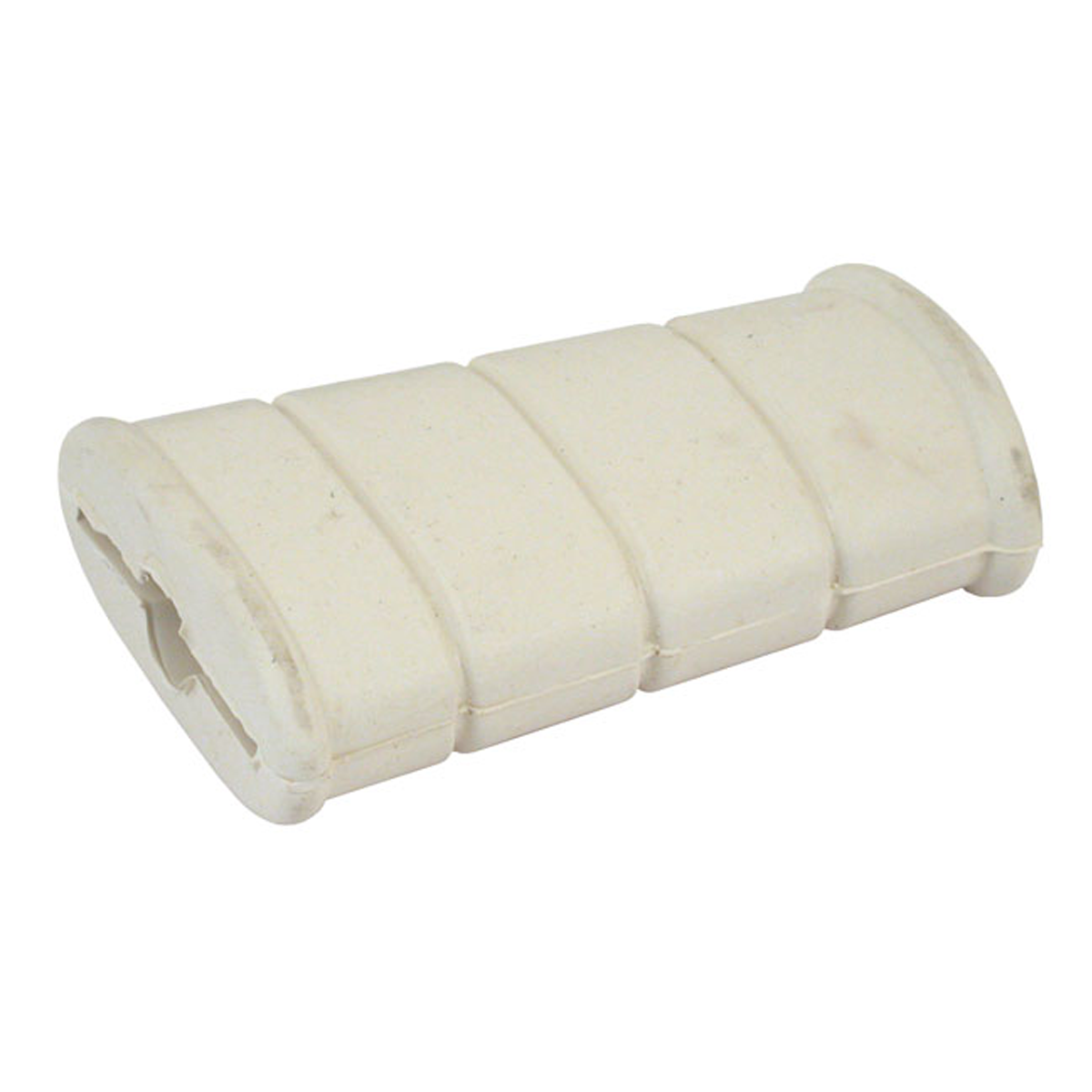 Harley Davidson Replacement Rubber Flat Kick Pedal. White FL, K, KH, XLH BC35680