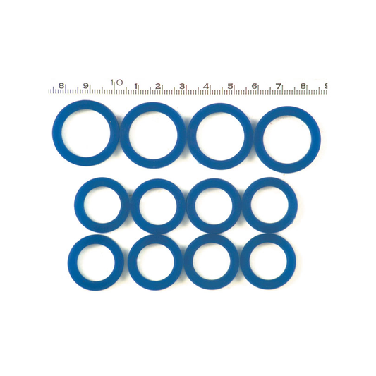 Harley Davidson Blue Silicone Pushrod Seal Kit 48-65 Panhead; 66-E79 Shovelhead BC23364