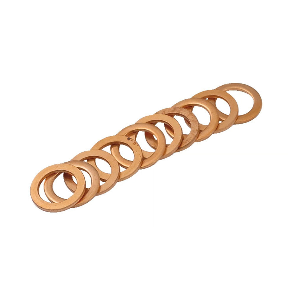 Goodridge Brake Line Washers, 3/8" (10mm). Copper. Pack of 10 BC43650