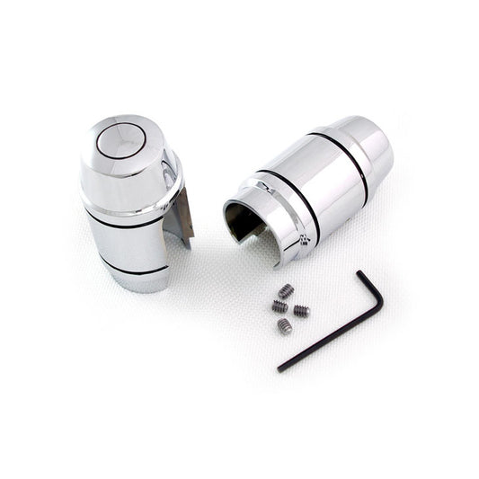 Harley Davidson Shock Stud Cover Kit. Chrome 91-99 Dyna (NU) BC43749