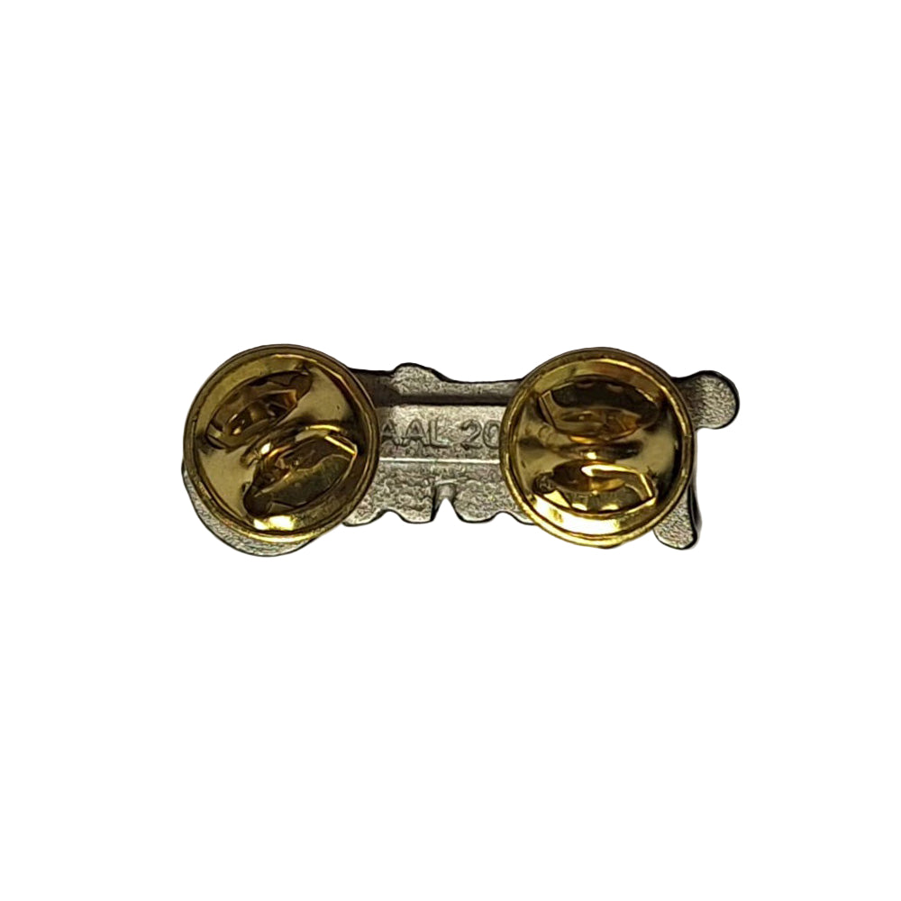 1 Biker Norton Motorcycle Pin Badge Silver & Black BC43900