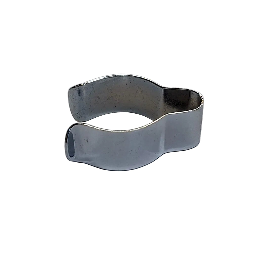 1 Universal Motorcycle Chrome Plated 7/8" Handlebar Wiring Clip BC44014