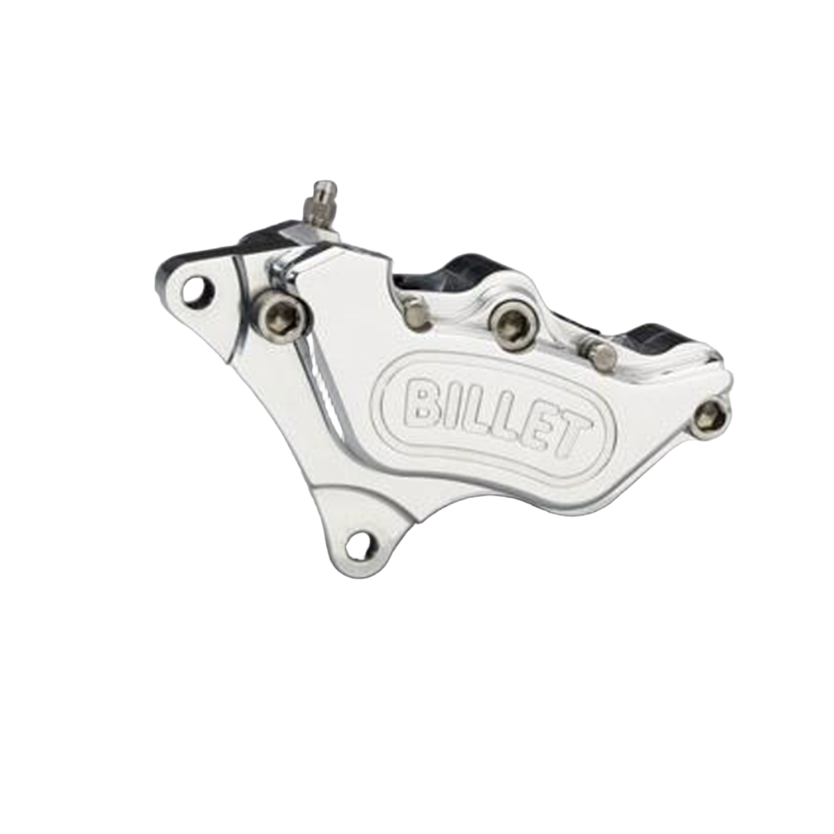 Harrison Billet Harley Davidson Brake Caliper 4-Pot Fit 84-99 Models - BC35266