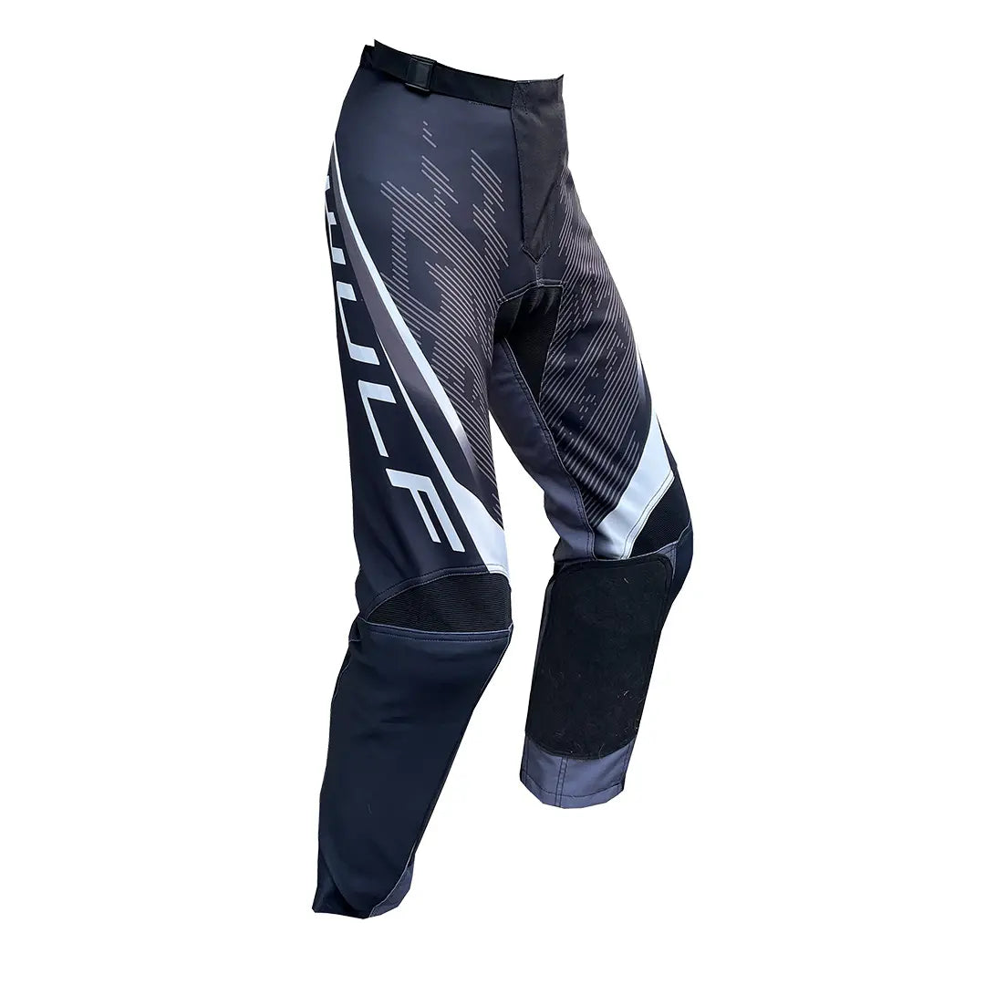 Adult MX Wulfsport 2026 WARHAMMER Motocross Shirt Pant Trouser Black Set #1