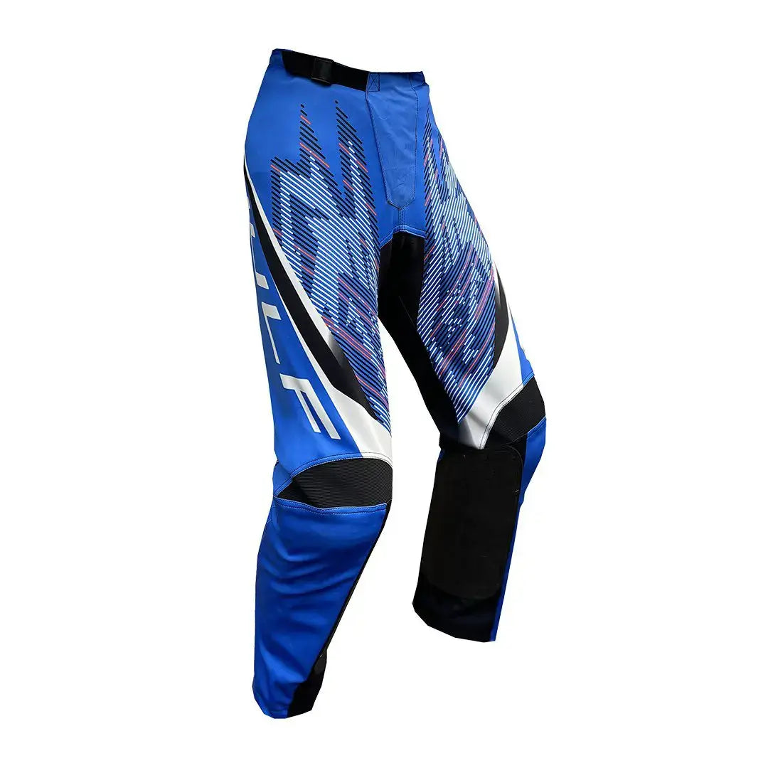 Adult MX Wulfsport 2026 WARHAMMER Motocross Shirt Pant Trouser Blue Set #1