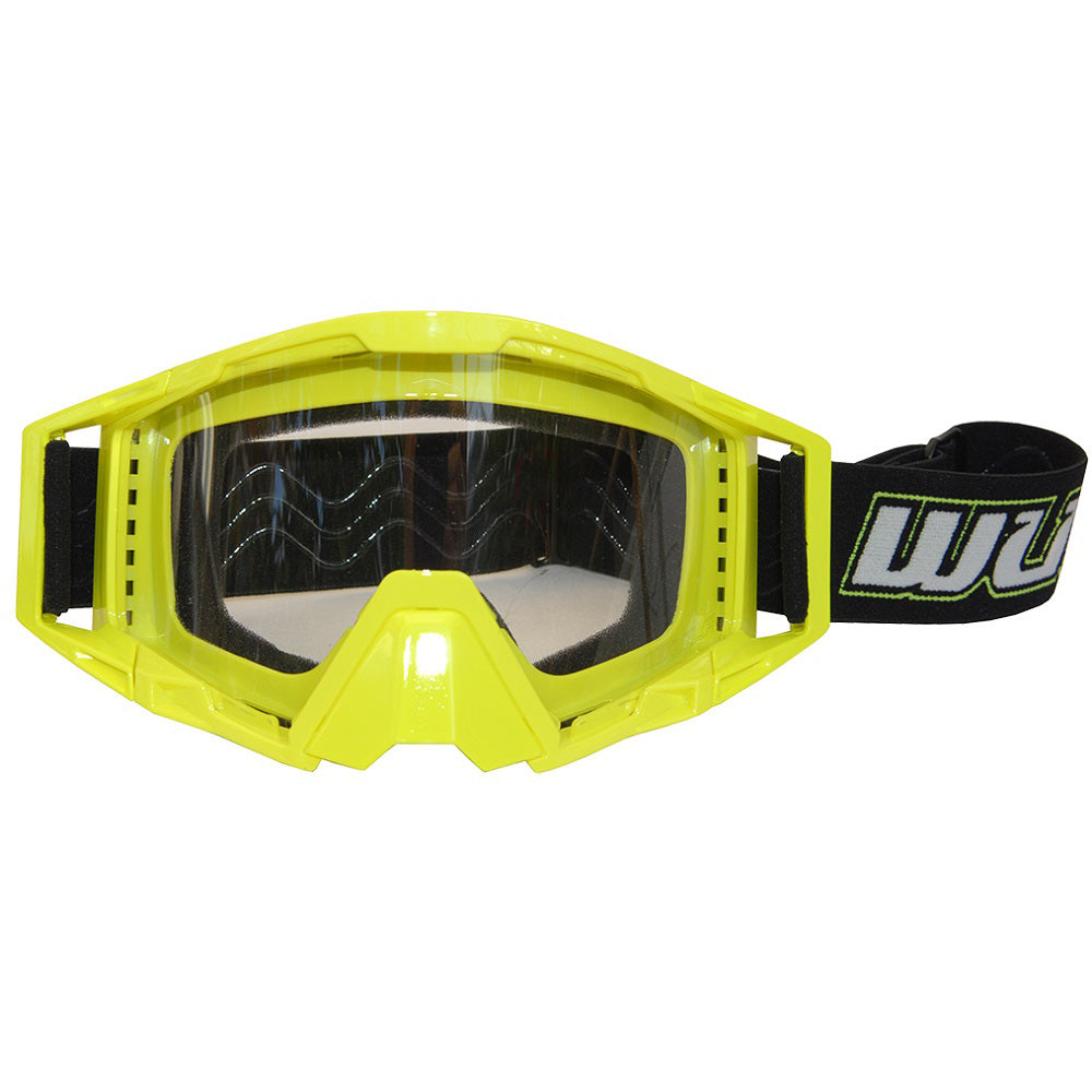 Wulfsport Adult MX Motocross Tech Goggles - Yellow