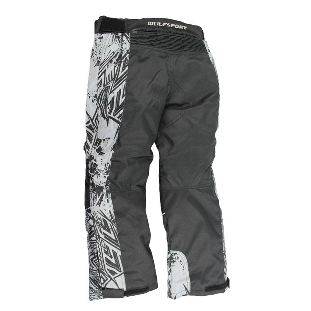Wulfsport Alpina X Kids Textile Motorcycle Trousers Black / Grey