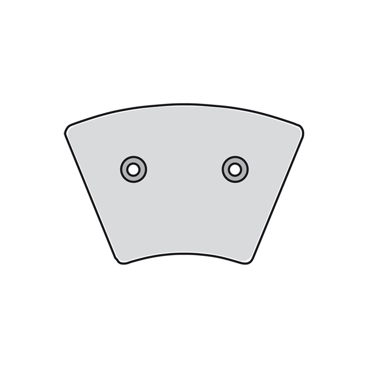 Harley Davidson Brake Pads Organic Front 74-77 FX, XL (NU) BC15932