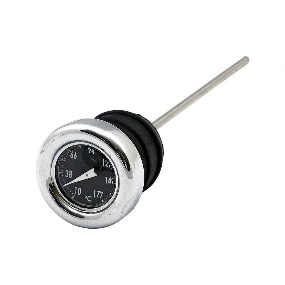 Harley Davidson Oil Tank Dipstick with Temperature Gauge 70-84 BT; 70-78 XL BC16257
