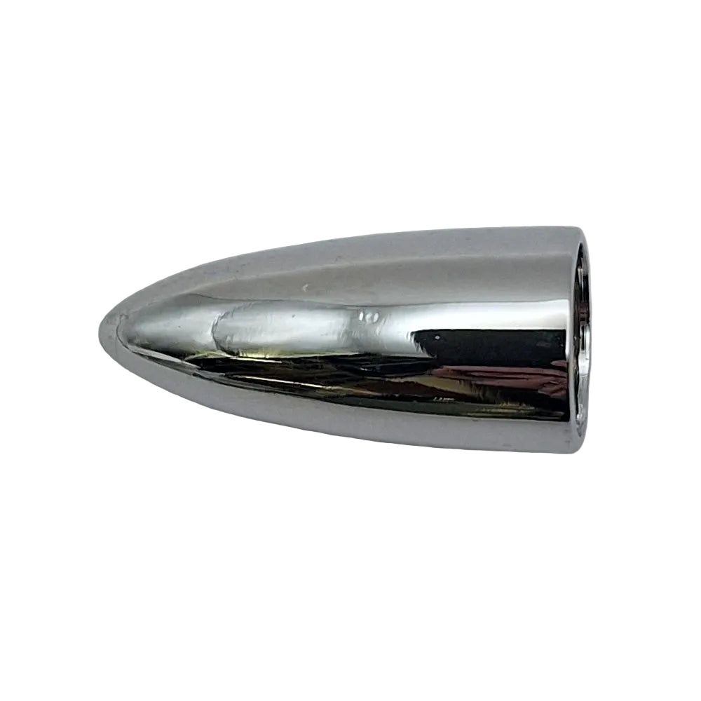 Zodiac Motorcycle Bullet Style Chrome Valve Stem Cover BC16282