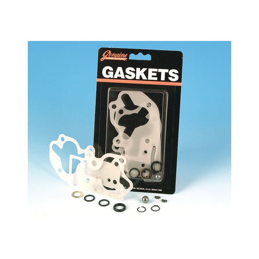 James, Harley Davidson Oil Pump Gasket & Seal Kit. 81-91 Big Twin BC18249