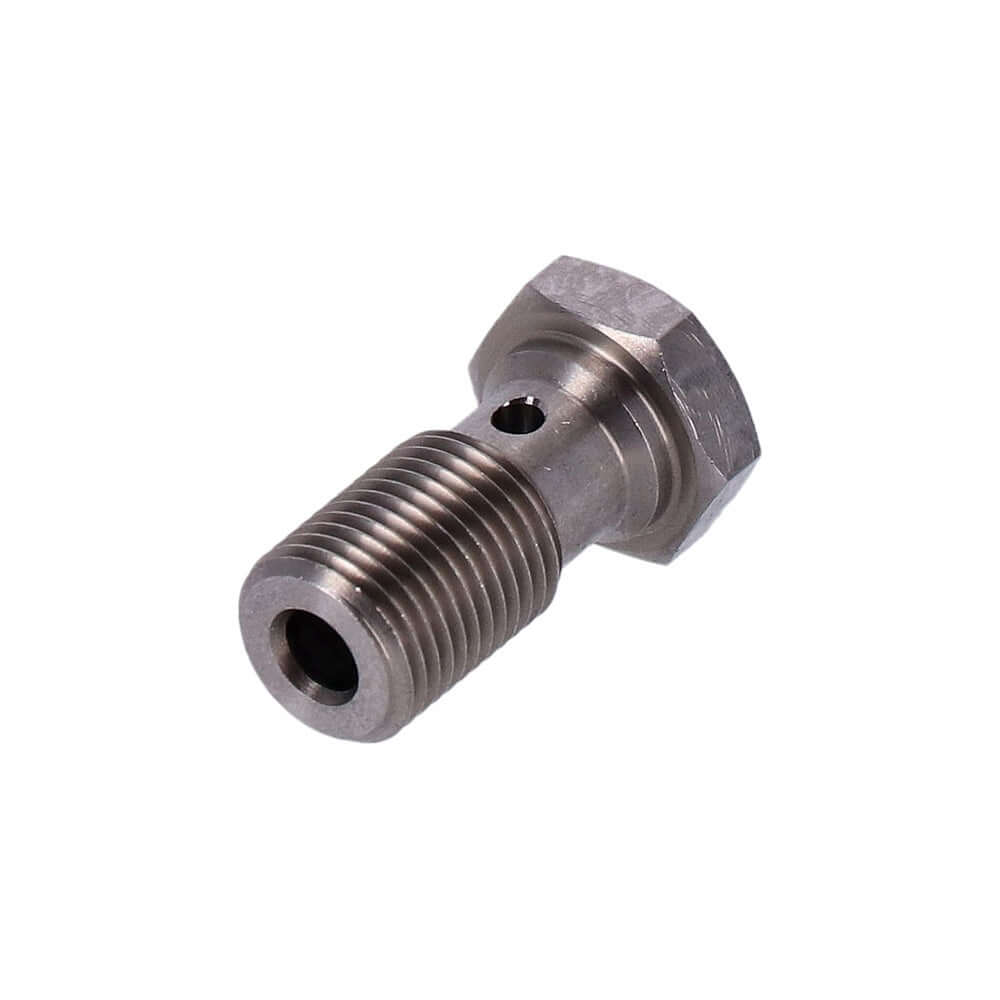 1 Goodridge Banjo Bolt, 7/16-24 Highly Polished Stainless Steel BC19261