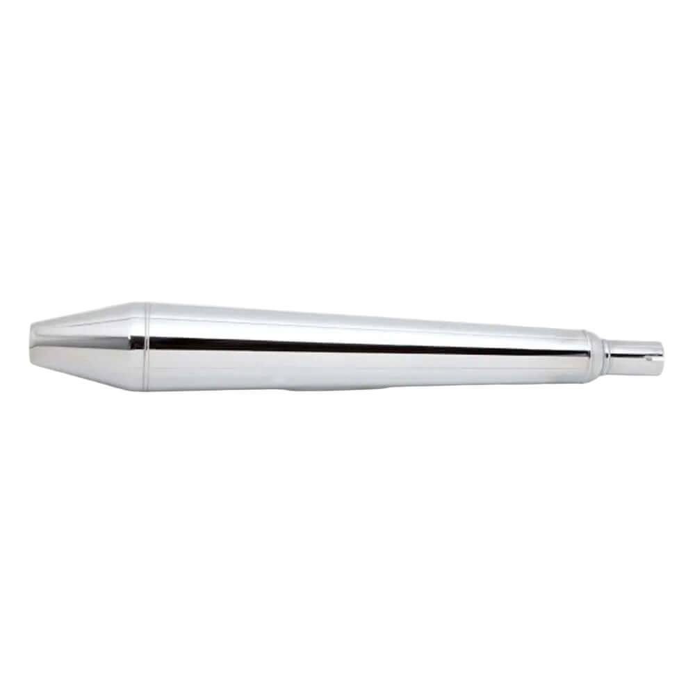 Wassell Triumph T140 Norton Type Chrome Peashooter Silencer 1 3/8" BC22985