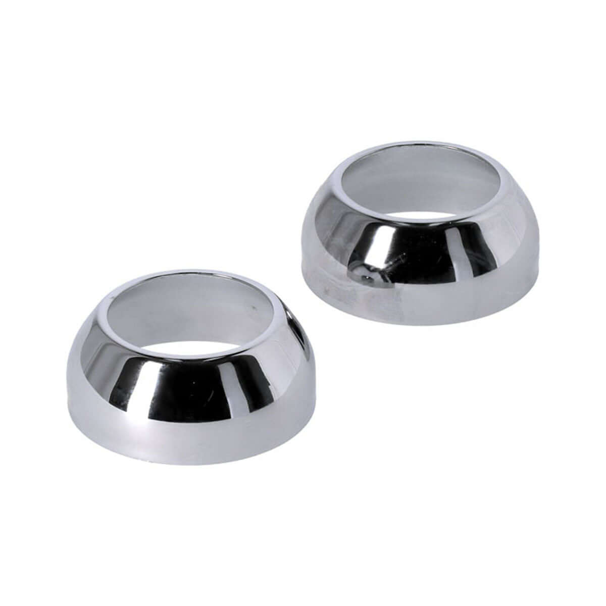 Harley Davidson Chrome Fork Boot Covers 39mm XL / FXR / Dyna BC23615