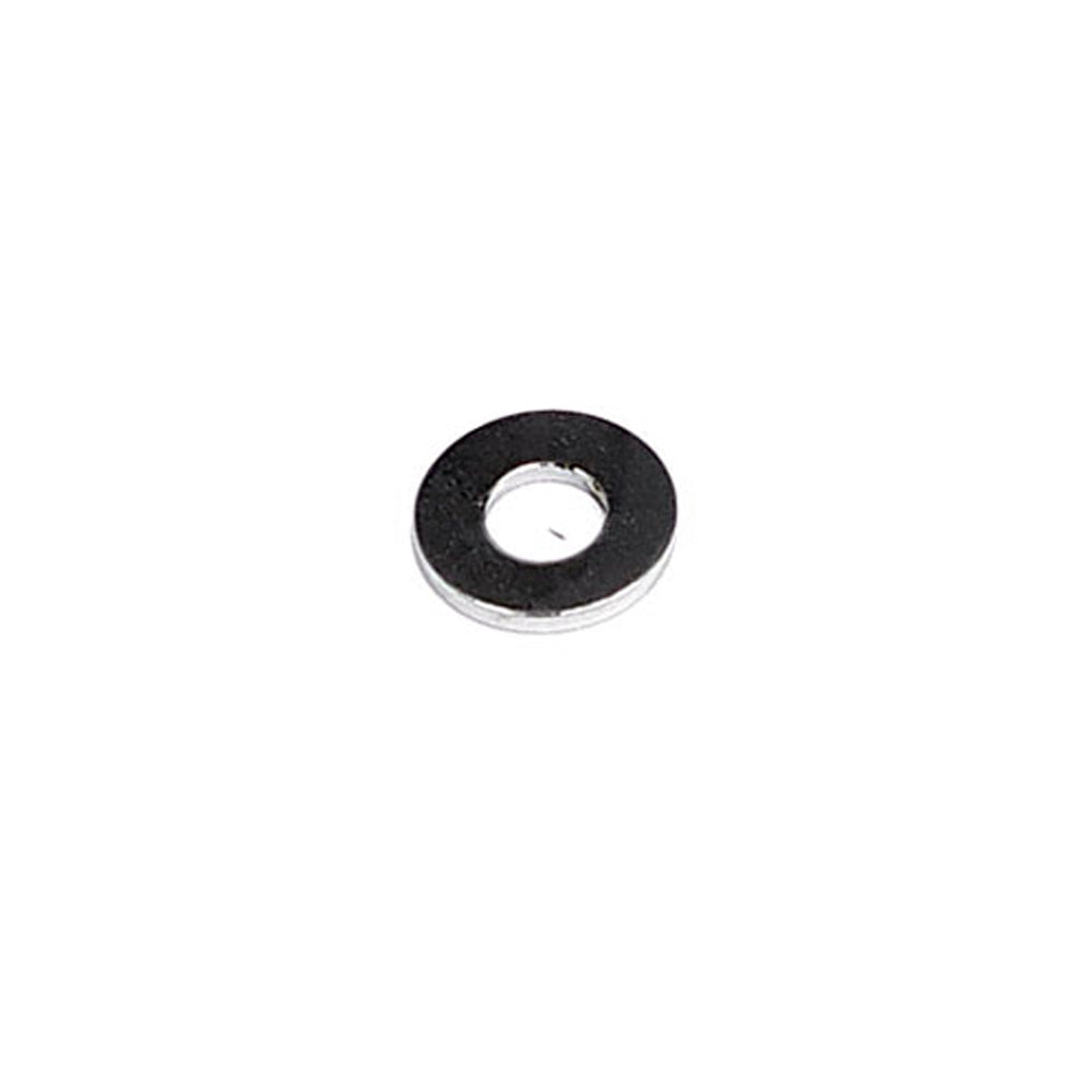 1 Chrome Motorcycle Flat Washer #4 Dimensions 6.2mm OD, 3.1mm ID BC24571