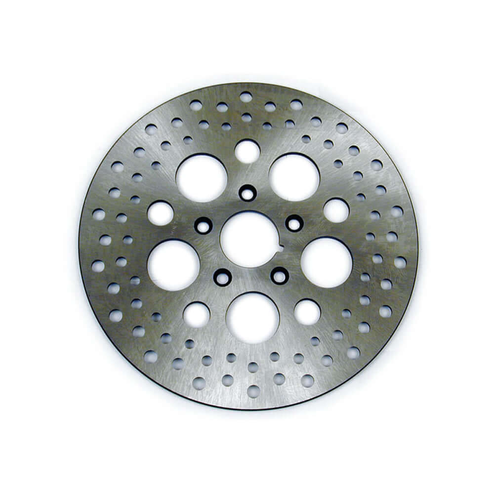 Harley Davidson Drilled Brake Rotor Front Disc. 11.5" 84-99 Evo BT, Twin Cam, XL BC30512
