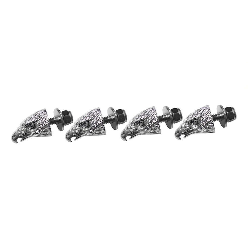 Bike It Chrome Custom Motorcyle Eagle Bolts Pack of 4 BOLEAG BC31140