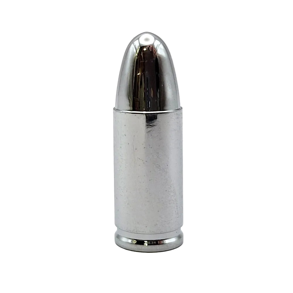 Zodiac Chrome Motorcycle Bullet Tyre Valve Stem Cover BC31621