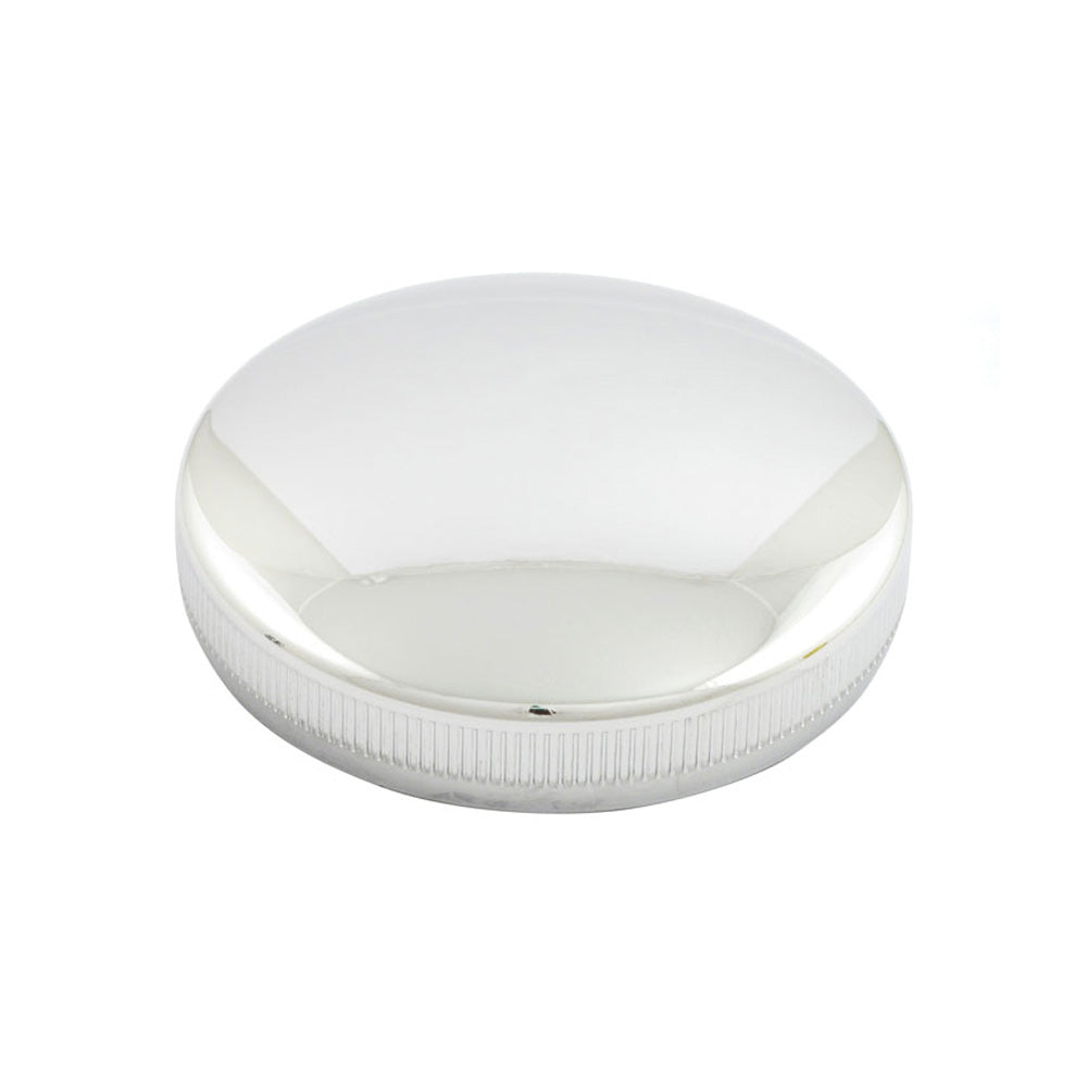 Harley Davidson Early Bayonet Style Gas Cap, Non-Vented Left Side. Chrome 36-82 BC35273