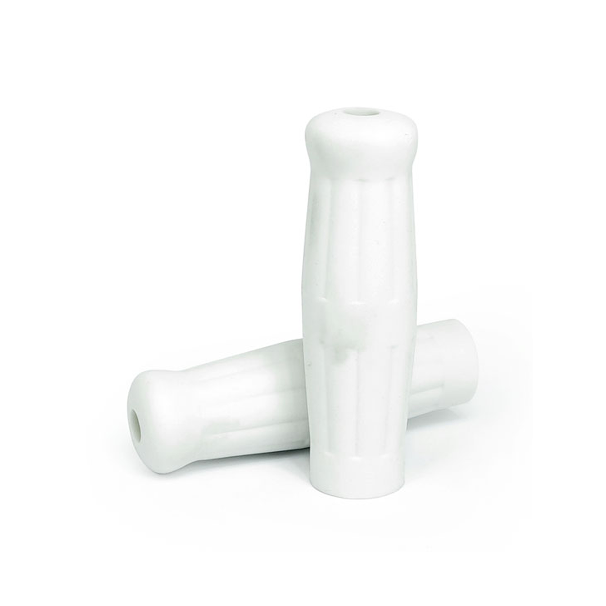 Harley Davidson 1" Vintage Style Grips White 74-25 H-D BC35280