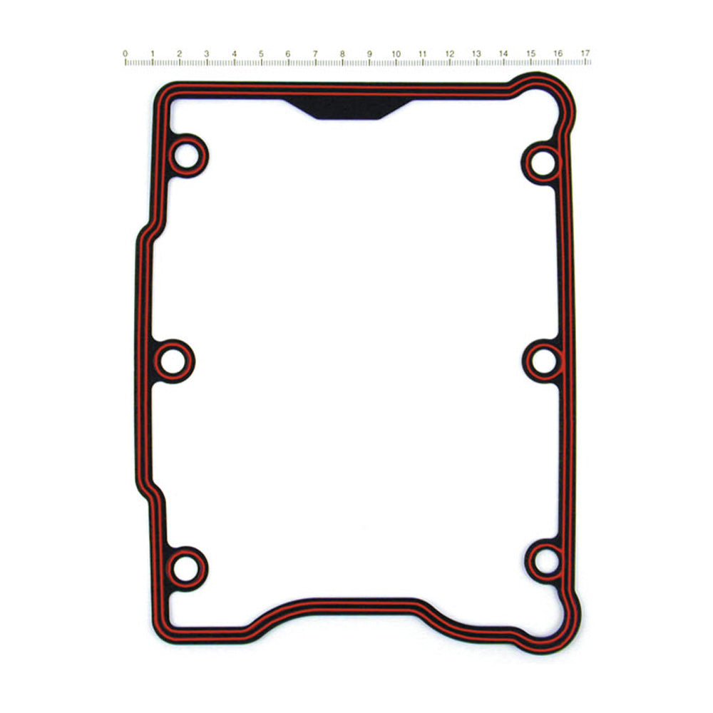 James, Harley Davidson Gasket Rocker Cover. Upper. RCM 99-17 Twin Cam BC37576