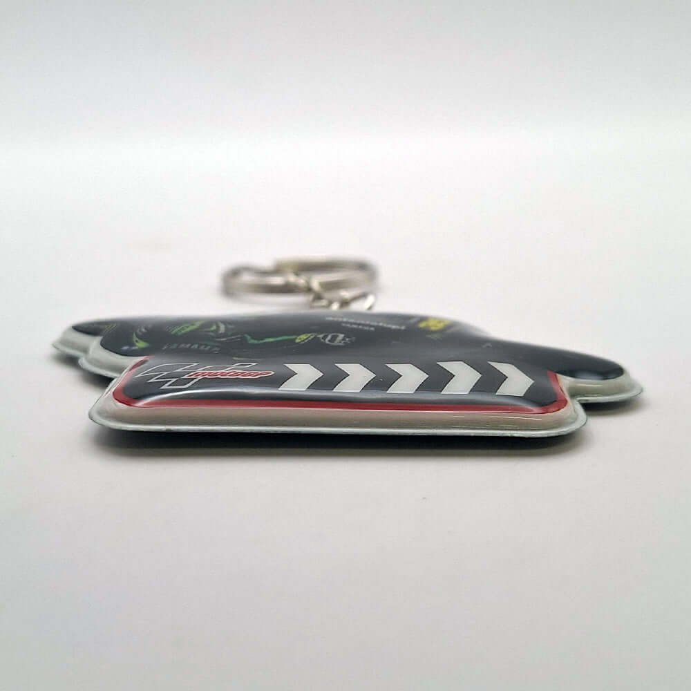 Printed PVC Motorcycle MotoGP Key Ring Fob Crutchlow 35 MGPKEY101 BC39884