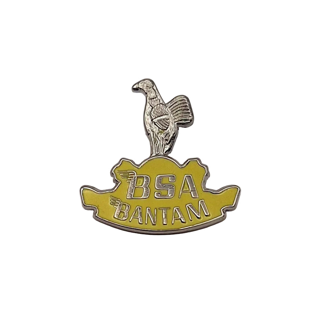Genuine Gomm Motorcycle Gift Enamel Pin Badge BSA Bantam BC40126