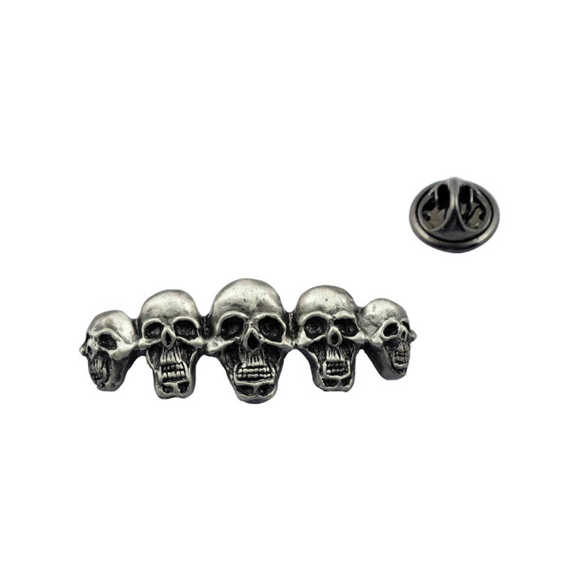 Motorcycle Skull Group Biker Pin Badge BC42928
