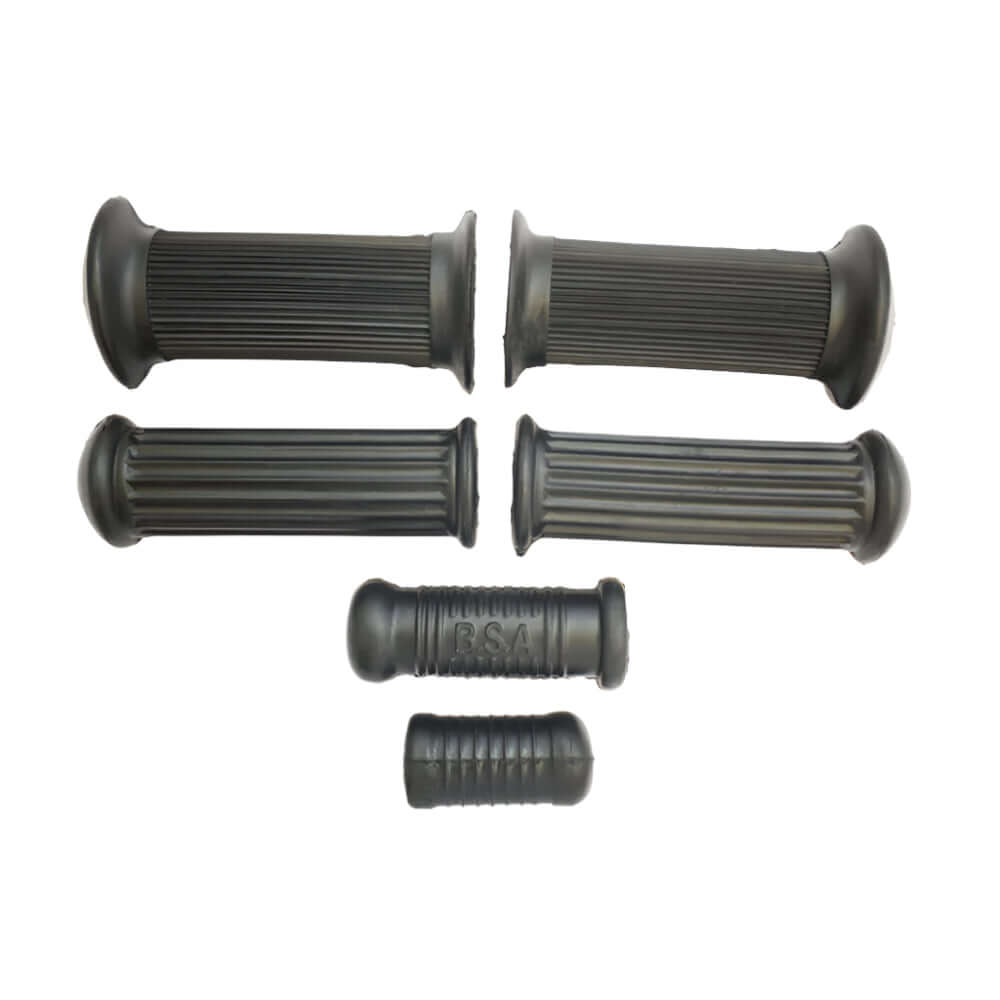 BSA M Series Motorcycle Footrest, Kickstart, Gearchange Rubber Kit M20/M21/M33 BC43281