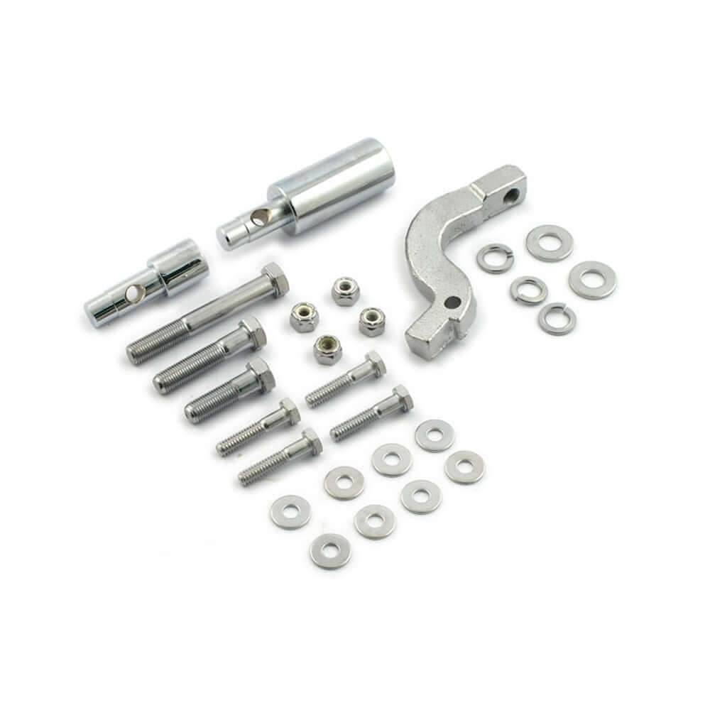 Harley Davidson Floorboard Mount Bracket Kit. Chrome. 65-84 4-Speed FL, FX BC43834