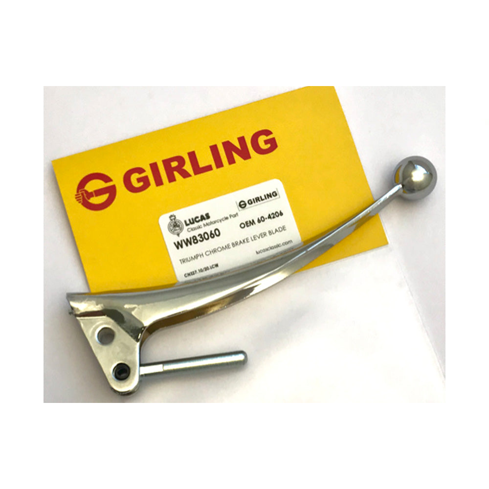 Girling Chrome Front Disc Brake Master Cylinder Lever Blade. Triumph 1973-78 BC43940