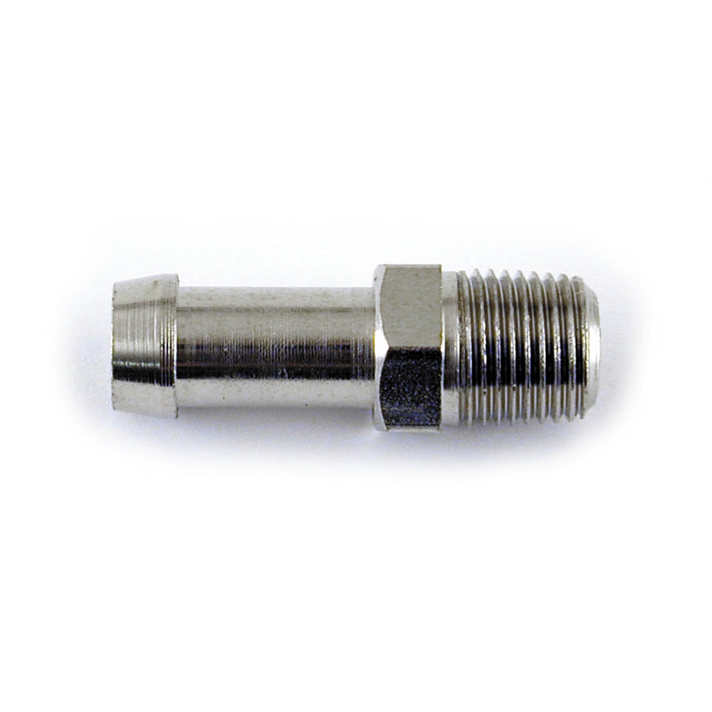 Harley Davidson Oil Line Fitting, Straight. Zinc. FL, FX, FXST, BT, XL BC43945