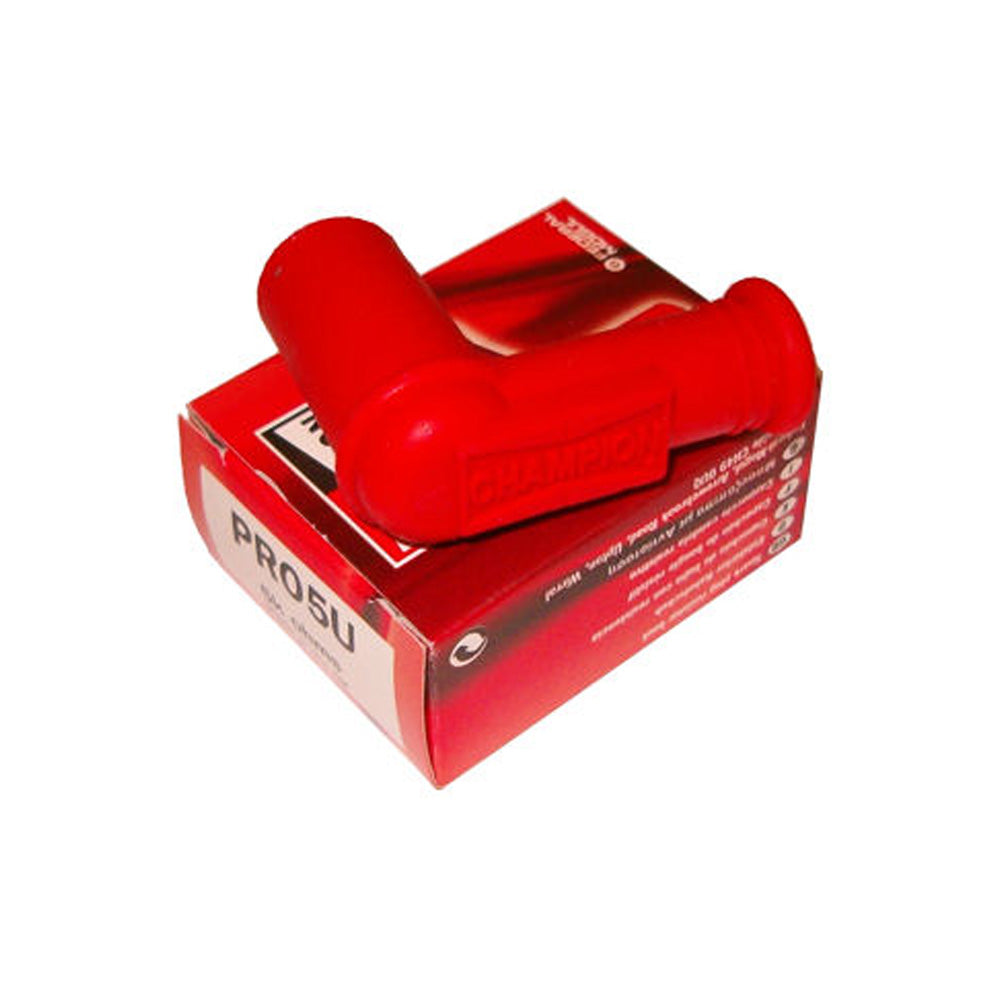 Champion Spark Plug Cap PRO-5U Red - Resistor Type (5k Ohm) BC44393