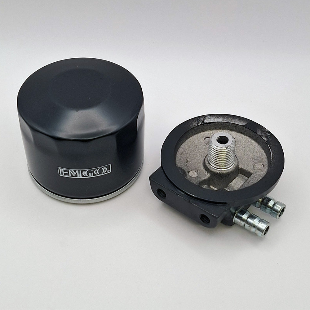 Norton Commando Emgo Oil Filter Mounting Block Kit BC44375
