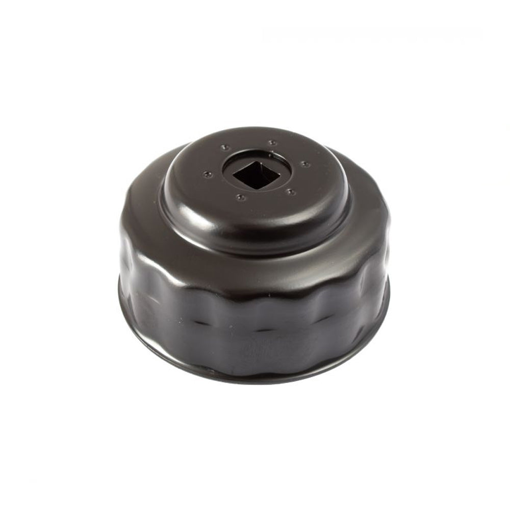 Motorcycle Oil Filter Wrench 74/76mm 15 Flutes 2-Step For 3/8" Wrenches BC5403