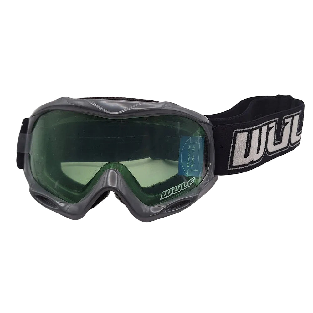 Wulfsport Kids Motorcycle MX Motocross Cub Goggles Grey BC33927