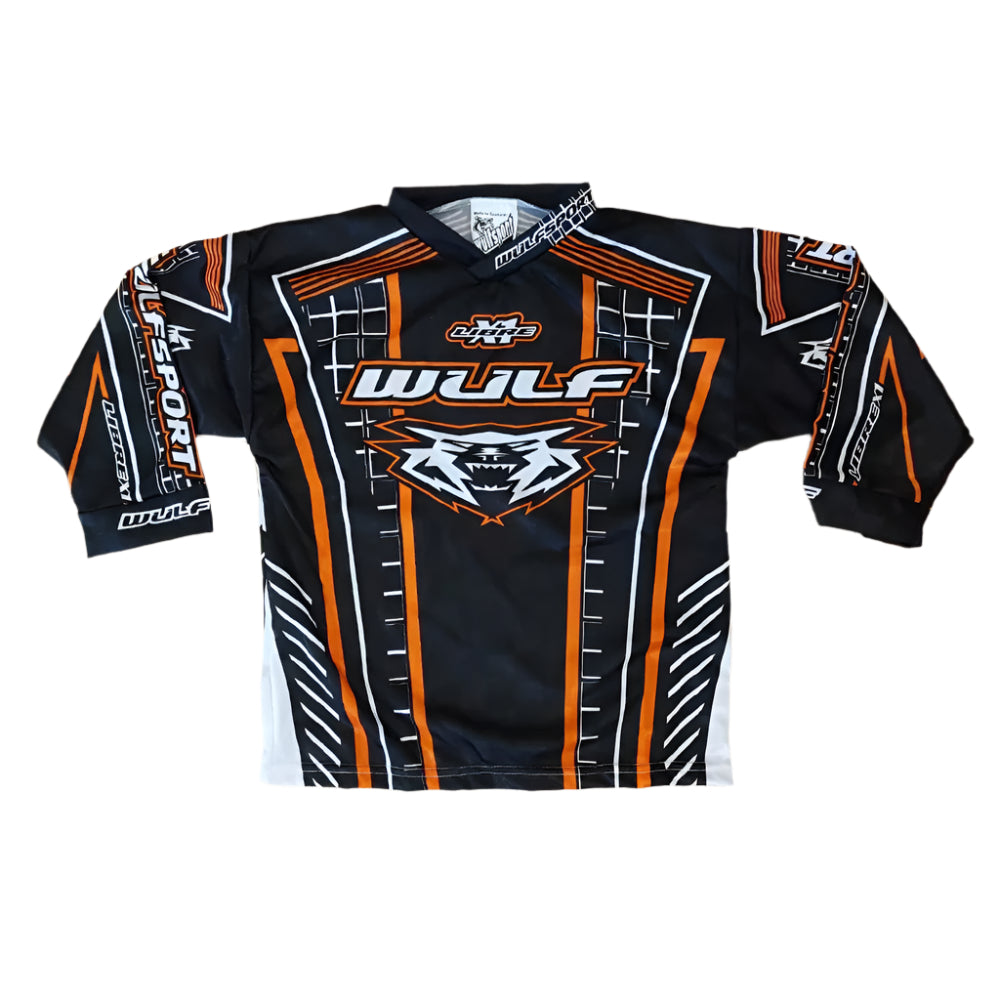 Wulfsport Kids MX Motocross Orange Jersey Shirt Libre X1 Size 3-4 Years