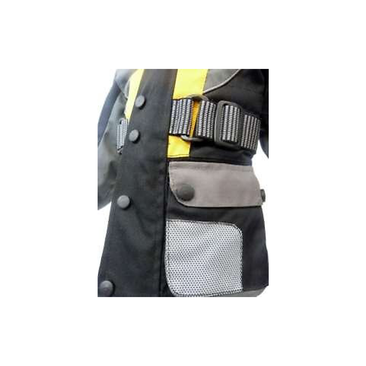 MB Toddler Kids Motorcycle Textile Jacket Yellow