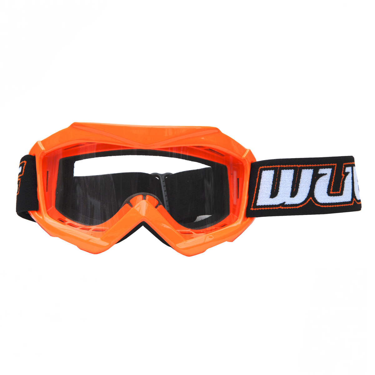 Kids MX Wulfsport 2025 CONNECT Motocross Shirt, Trouser, Goggle & Helmet Orange Set #5