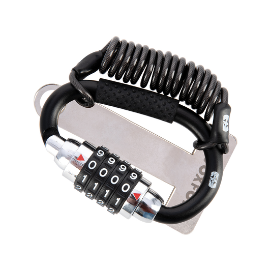 Oxford Motorcycle Helmet Lid Lock Black OX656