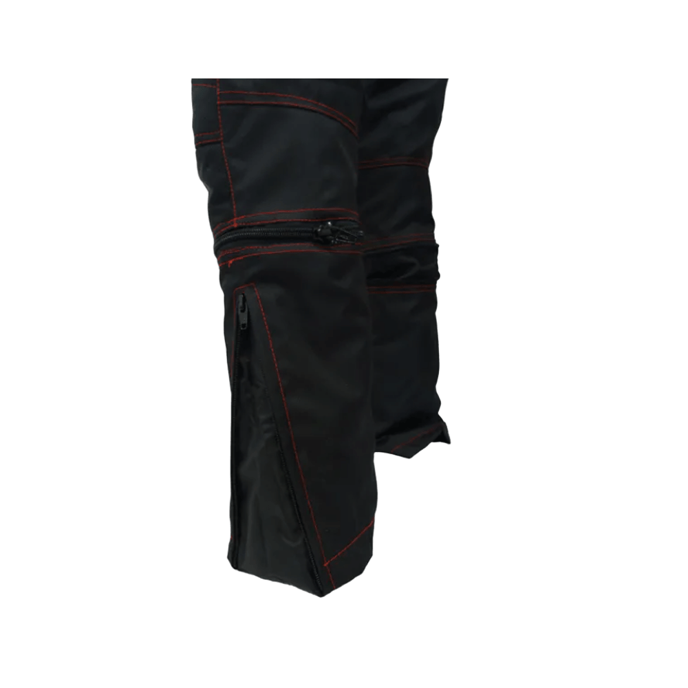 Speed 2 Kids Childrens Textile Motorcycle Trousers Baby Biker Red