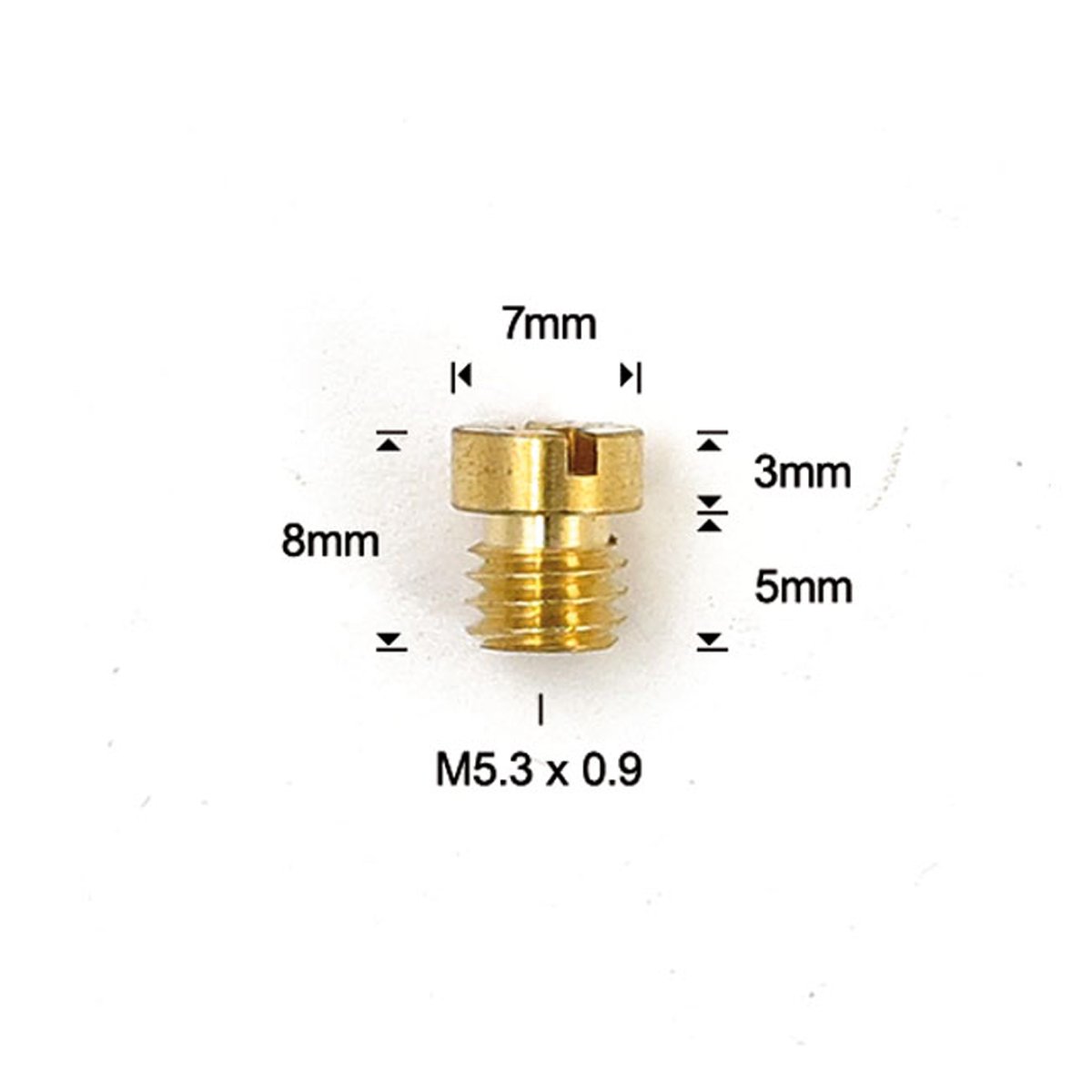 1 EBC Keihin CV Carburetor Main Jet, SIZE 210 > 88 - 06 XL; 90 - 06 B.T. - BC42386 - Baby Biker