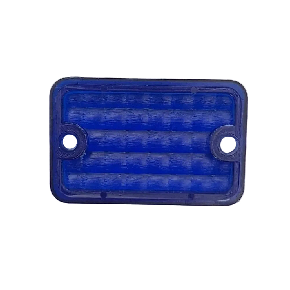 1 Highway Hawk 68-533 Blue Turnsignal Small Devils Eye Indicator Lens BC2435