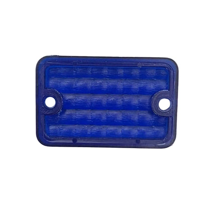 1 Highway Hawk 68-533 Blue Turnsignal Small Devils Eye Indicator Lens BC2435