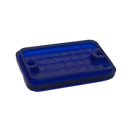 1 Highway Hawk 68-533 Blue Turnsignal Small Devils Eye Indicator Lens BC2435