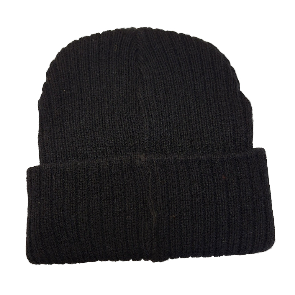 Official Wulfsport Suzuki 100% Acrylic Embroidered Beanie Hat Yellow & Black BC13151