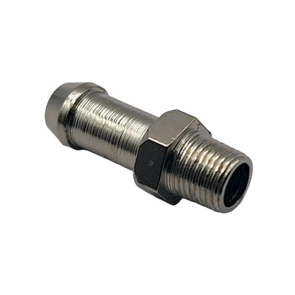 Harley Davidson Oil Line Fitting, Straight. Chrome. FL, FX, FXST, BT, XL Sportster BC16497
