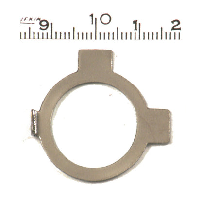 1 Harley Davidson Lock Tab, Swingarm Pivot Bolt. 58-86 4-speed FL, FX, FXWG BC17850