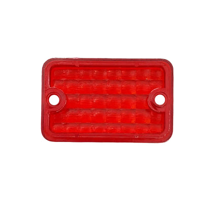 1 Highway Hawk 68-531 Red Turnsignal Small Devils Eye Indicator Lens BC2433