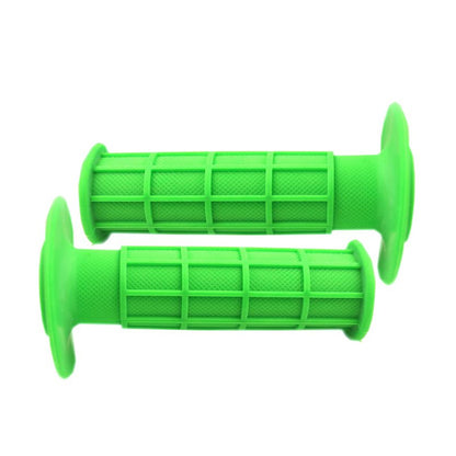Factory Image Motocross MX Off Road Enduro Green Grips Full Waffle BC31386